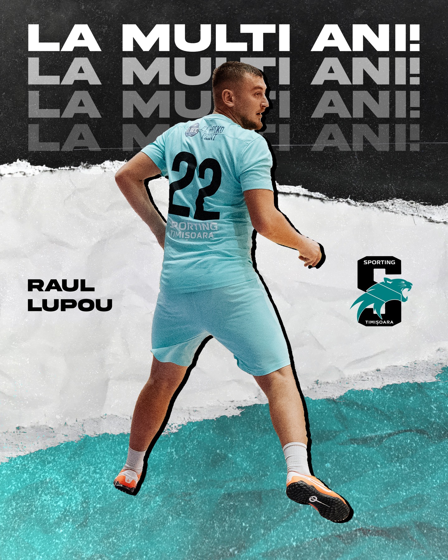 La mulți ani, Raul!
Îți dorim să ai în continuare aceeași determinare în teren, meci de meci. La cât mai multe goluri și victorii împreună! ⚽🏃